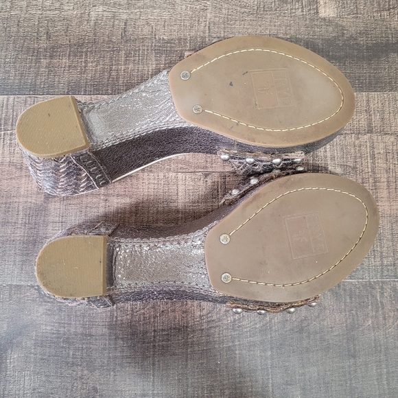 Frye Platform Wedge Sandals - Picture 5 of 5